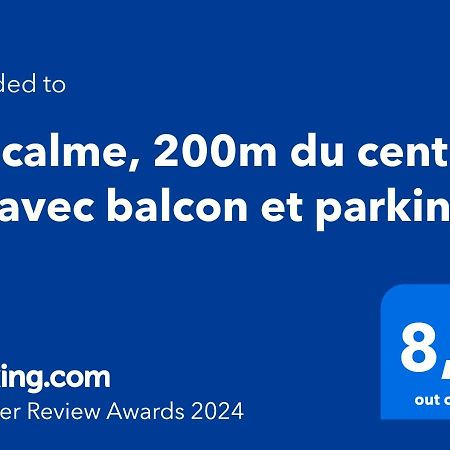 Au Calme, 200M Du Centre T2 Avec Balcon Et Parking Lejlighed Cassis Eksteriør billede